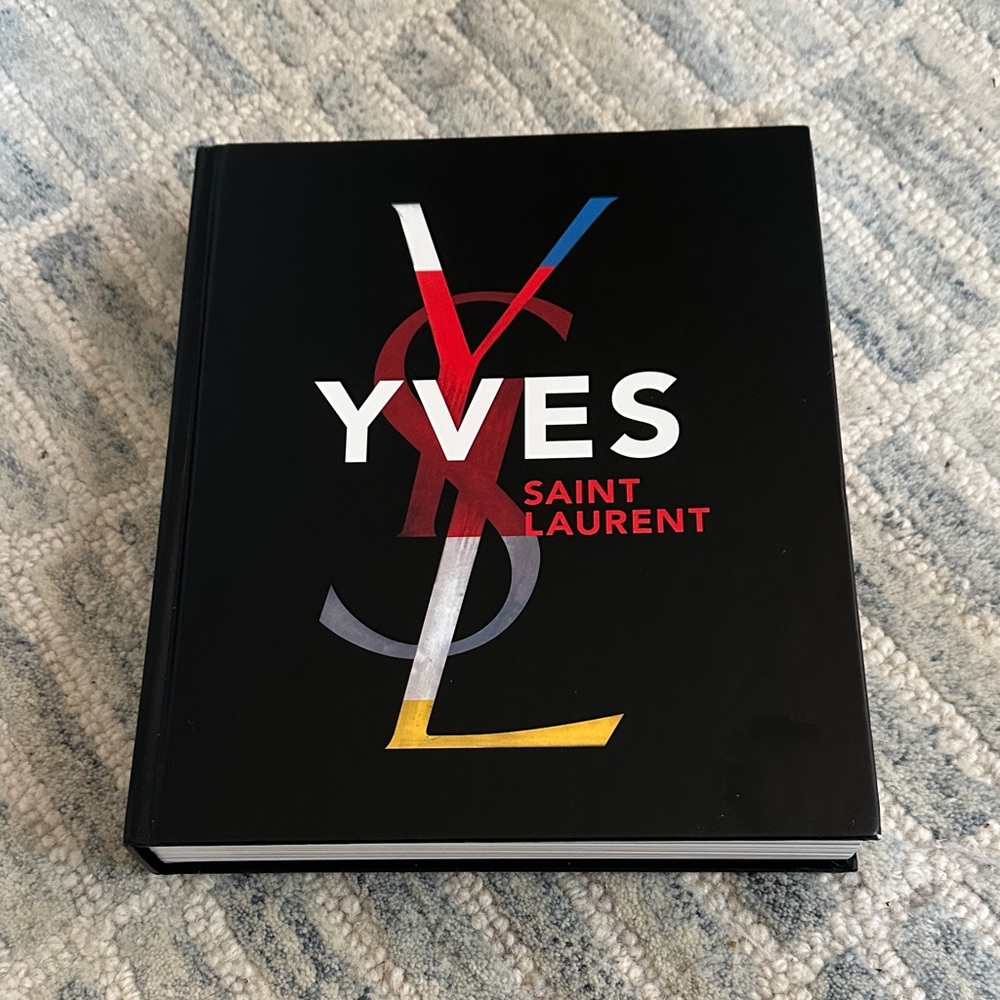 Yves Saint Laurent Multicolor Coffee Table Book